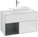 Villeroy und Boch Finion Waschtischunterschrank F771HGMT 100cm, Abdeckplatte...