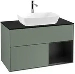 Villeroy und Boch Finion Waschtischunterschrank F782PDGM 100cm, Abdeckplatte...
