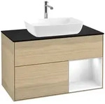 Villeroy und Boch Finion Waschtischunterschrank F782GFPC 100cm, Abdeckplatte...