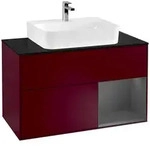 Villeroy und Boch Finion Waschtischunterschrank F122GKHB 100cm, Abdeckplatte...