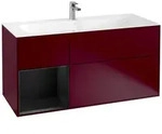 Villeroy und Boch Finion Waschtischunterschrank F060PDHB 119,6x59,1cm, Regal...