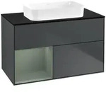 Villeroy und Boch Finion Waschtischunterschrank F652GMHG 100x60,3x50,1cm, Regal...