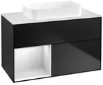 Villeroy und Boch Finion Waschtischunterschrank F651MTPD 100x60,3x50,1cm, Regal...