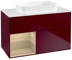 Villeroy und Boch Finion Waschtischunterschrank F651PCHB 100x60,3x50,1cm, Regal...
