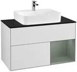 Villeroy und Boch Finion Waschtischunterschrank F122GMMT 100cm, Abdeckplatte...