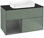 Villeroy und Boch Finion Waschtischunterschrank F652GKGM 100x60,3x50,1cm, Regal...