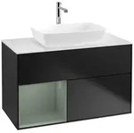 Villeroy und Boch Finion Waschtischunterschrank F771GMPD 100cm, Abdeckplatte...