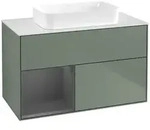 Villeroy und Boch Finion Waschtischunterschrank F651GKGM 100x60,3x50,1cm, Regal...