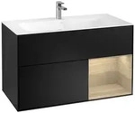 Villeroy und Boch Finion Waschtischunterschrank F040PCPD 99,6x59,1x49,8cm, Regal