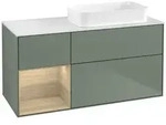 Villeroy und Boch Finion Waschtischunterschrank F681PCGM 120x60,3x50,1cm, Regal...