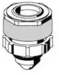 Schell Kolben 293120099 komplett f&uuml;r Schellomat Urinal Sp&uuml;larmatur,...