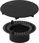 Viega Tempoplex 6966.0 Ausstattungsset 838881 Kunststoff schwarz matt, d= 115mm