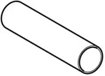 Geberit Sp&uuml;lbogenverl&auml;ngerung 243981001 d45, L:20,7cm