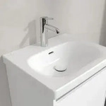 Villeroy und Boch Skyla Waschtisch 5A5155RW 55x44,5cm, f&uuml;r 3-Loch-Armatur, mit