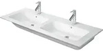 Duravit Me by Starck M&ouml;bel-Doppelwaschtisch 233613AC00 130x49cm, 2...