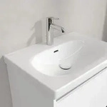 Villeroy und Boch Skyla Waschtisch 5A5165R1 65x46cm, f&uuml;r 3-Loch-Armatur, mit
