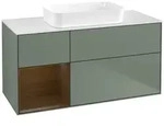 Villeroy und Boch Finion Waschtischunterschrank F701GNGM 120x60,3x50,1cm, Regal...