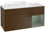 Villeroy und Boch Finion Waschtischunterschrank F281GMGN 120cm, Abdeckplatte...