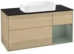 Villeroy und Boch Finion Waschtischunterschrank F302GMPC 120cm, Abdeckplatte...