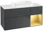 Villeroy und Boch Finion Waschtischunterschrank F711HFHG 120x60,3x50,1cm, Regal