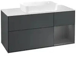 Villeroy und Boch Finion Waschtischunterschrank F301GKHG 120cm, Abdeckplatte...
