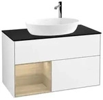 Villeroy und Boch Finion Waschtischunterschrank F892PCGF 100cm, Abdeckplatte...