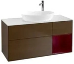 Villeroy und Boch Finion Waschtischunterschrank F951HBGN 120cm, Abdeckplatte...