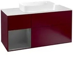 Villeroy und Boch Finion Waschtischunterschrank F291GKHB 120cm, Abdeckplatte...