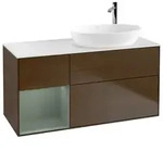 Villeroy und Boch Finion Waschtischunterschrank F921GMGN 120cm, Abdeckplatte...