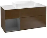 Villeroy und Boch Finion Waschtischunterschrank F291GKGN 120cm, Abdeckplatte...