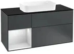 Villeroy und Boch Finion Waschtischunterschrank F292MTHG 120cm, Abdeckplatte...