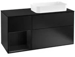 Villeroy und Boch Finion Waschtischunterschrank F272PDPD 120cm, Abdeckplatte...