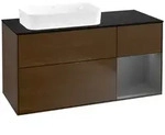 Villeroy und Boch Finion Waschtischunterschrank F692GKGN 120x60,3x50,1cm, Regal