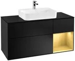 Villeroy und Boch Finion Waschtischunterschrank F422HFPD 120cm, Abdeckplatte...