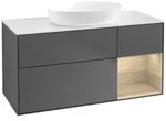 Villeroy und Boch Finion Waschtischunterschrank FA71PCGK 120cm, Abdeckplatte...