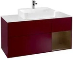 Villeroy und Boch Finion Waschtischunterschrank F421GNHB 120cm, Abdeckplatte...