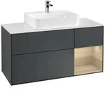 Villeroy und Boch Finion Waschtischunterschrank F171PCHG 120cm, Abdeckplatte...