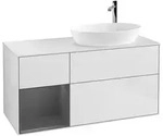 Villeroy und Boch Finion Waschtischunterschrank F921GKMT 120cm, Abdeckplatte...