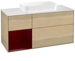 Villeroy und Boch Finion Waschtischunterschrank F291HBPC 120cm, Abdeckplatte...