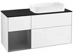Villeroy und Boch Finion Waschtischunterschrank F682GKGF 120x60,3x50,1cm, Regal...