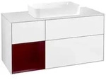 Villeroy und Boch Finion Waschtischunterschrank F701HBGF 120x60,3x50,1cm, Regal...