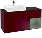 Villeroy und Boch Finion Waschtischunterschrank F402GMHB 120cm, Abdeckplatte...