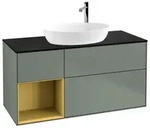 Villeroy und Boch Finion Waschtischunterschrank F942HFGM 120cm, Abdeckplatte...