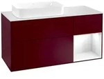 Villeroy und Boch Finion Waschtischunterschrank F281GFHB 120cm, Abdeckplatte...