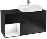 Villeroy und Boch Finion Waschtischunterschrank F392GFPD 120cm, Abdeckplatte...