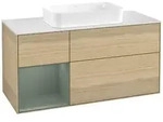 Villeroy und Boch Finion Waschtischunterschrank F701GMPC 120x60,3x50,1cm, Regal...