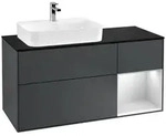 Villeroy und Boch Finion Waschtischunterschrank F402MTHG 120cm, Abdeckplatte...