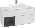 Villeroy und Boch Finion Waschtischunterschrank F411HGMT 120cm, Abdeckplatte...