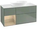 Villeroy und Boch Finion Waschtischunterschrank FA61PCGM 120cm, Abdeckplatte...
