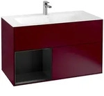 Villeroy und Boch Finion Waschtischunterschrank F030PDHB 99,6x59,1x49,8cm, Regal